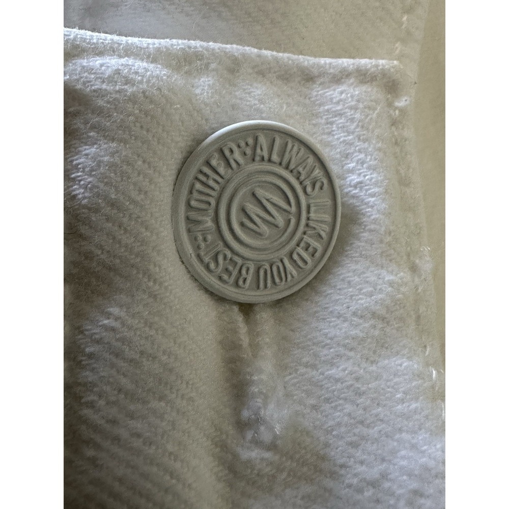 MOTHER The Mid Rise Dazzler Ankle Fairest Of Them All White Straight Jeans sz 34 - Picture 13 of 13